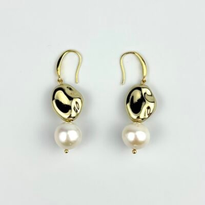 Gold-plated Hoop Earrings